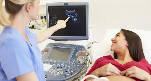 Incredible!! Ultrasound Scan Shows Twins Kissing In The Womb (Video)